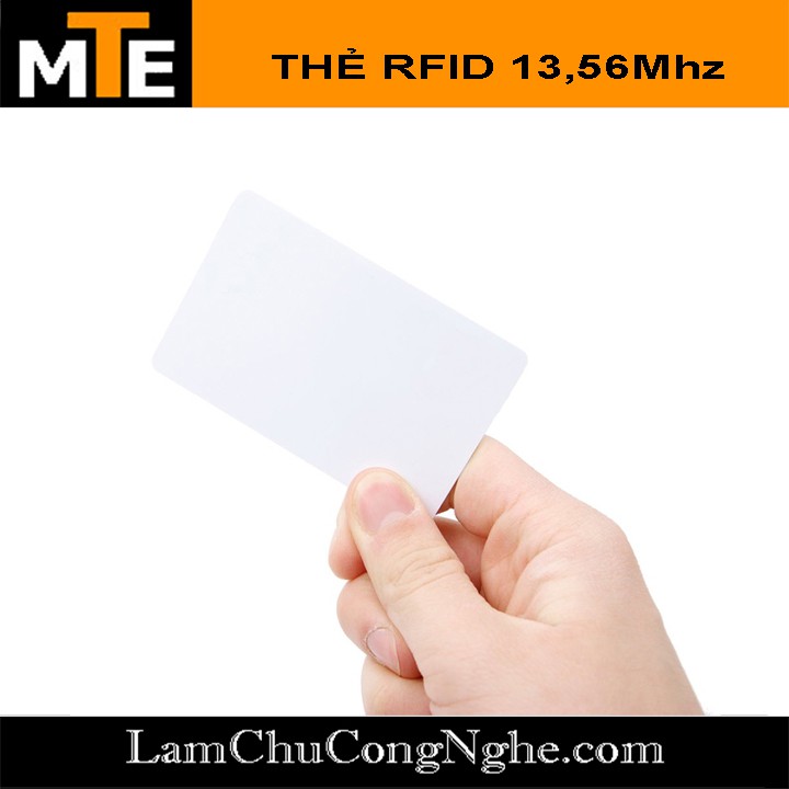 Thẻ từ RFID 13.56Mhz thẻ nhân viên - Thẻ IC S50