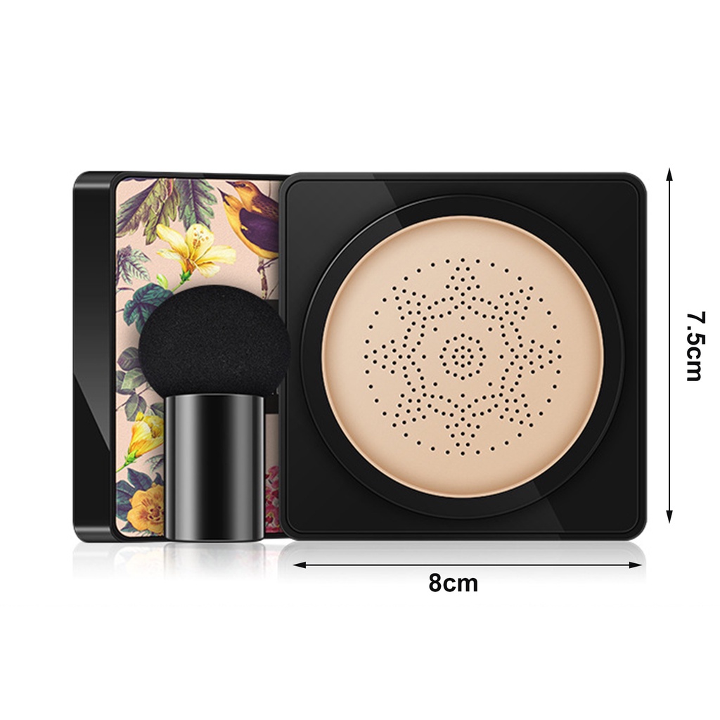 Kem BB Dạng Lỏng 20g Che Khuyết Điểm Lâu Trôi Kèm Mút Trang Điểm Hình Nấm Dành Cho Nữ