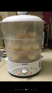 Nồi hấp điện 3 tầng Braburg