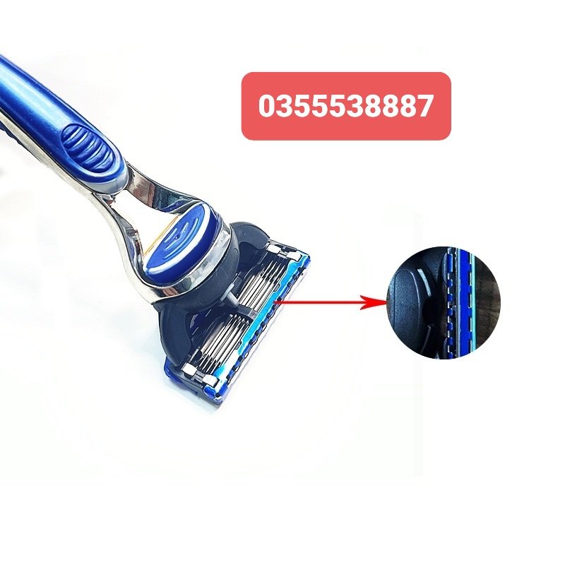 Dao cạo râu 5 lưỡi, gọn nhẹ, thiết kế thông minh, cạo sạch, êm mịn, không gây tổn thương da mặt - Giá siêu tiết kiệm