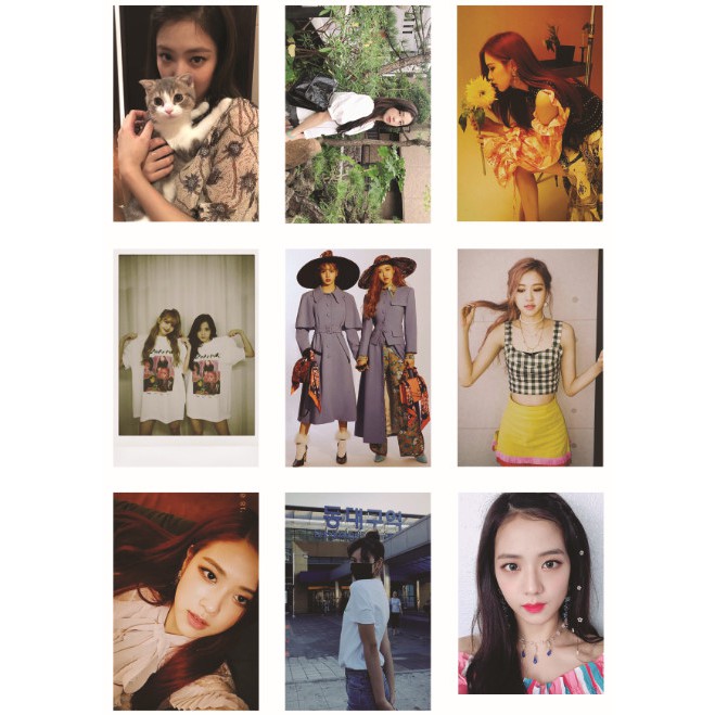 Lomo card ảnh BLACKPINK update Instagram 1 full 72 ảnh