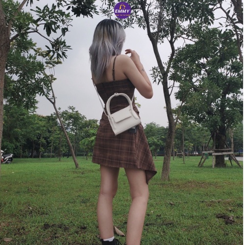 Túi xách tay nữ,dáng vuông đi học,đi chơi thời trang phong cách trẻ trung Hàn Quốc.Túi nữ đeo chéo,đeo vai mini EMMY B4