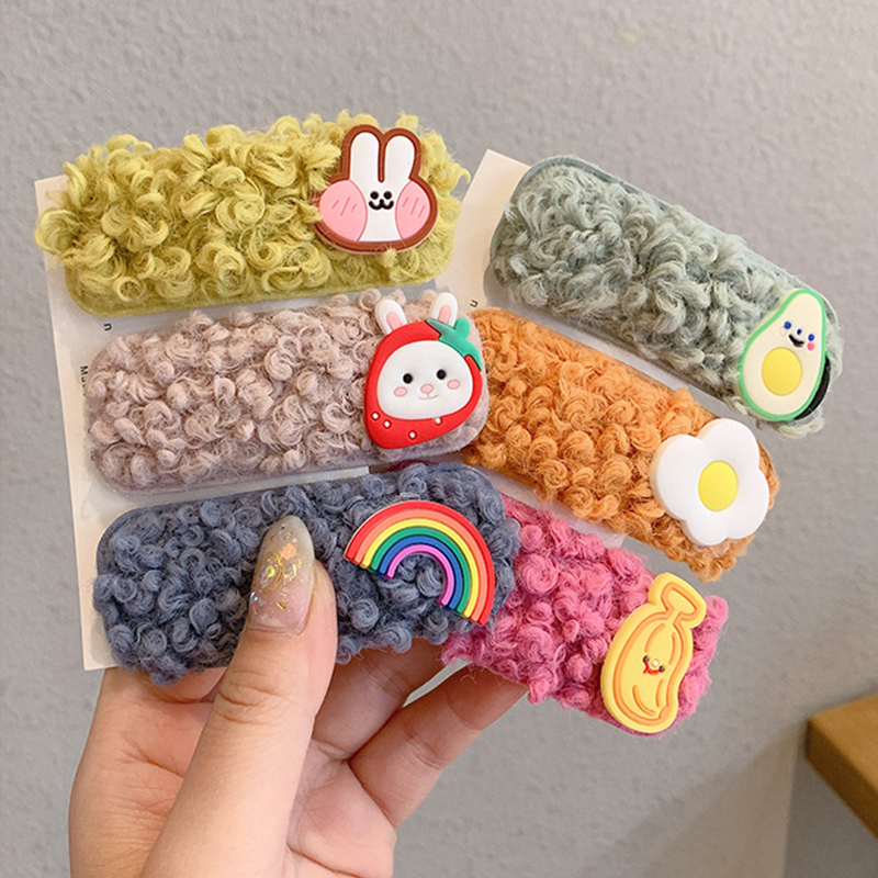 Kẹp Tóc Xinh Xắn Đáng Yêu Theo Phong Cách Hàn Quốc Dành Cho Nữ