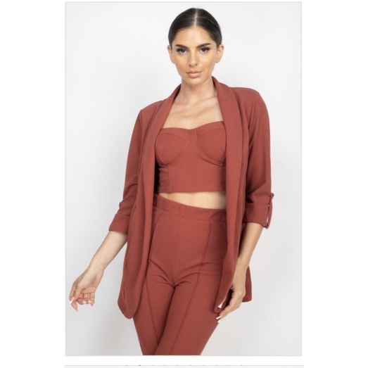 Set blazer 3 món dư xịn