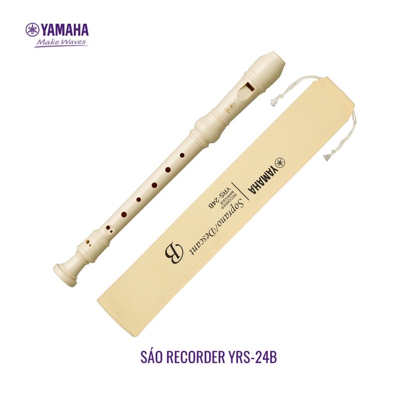 Sáo Recorder Soprano Yamaha YRS-24B Tone B Enzi