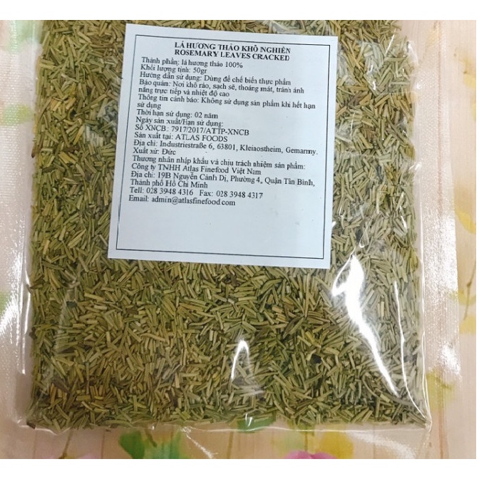 Lá Hương Thảo Khô Rosemary 50gr