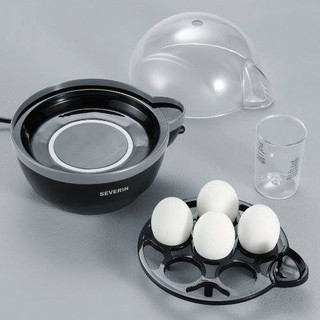 (Hàng Đức) Máy luộc trứng Severin EK 3056, đen
