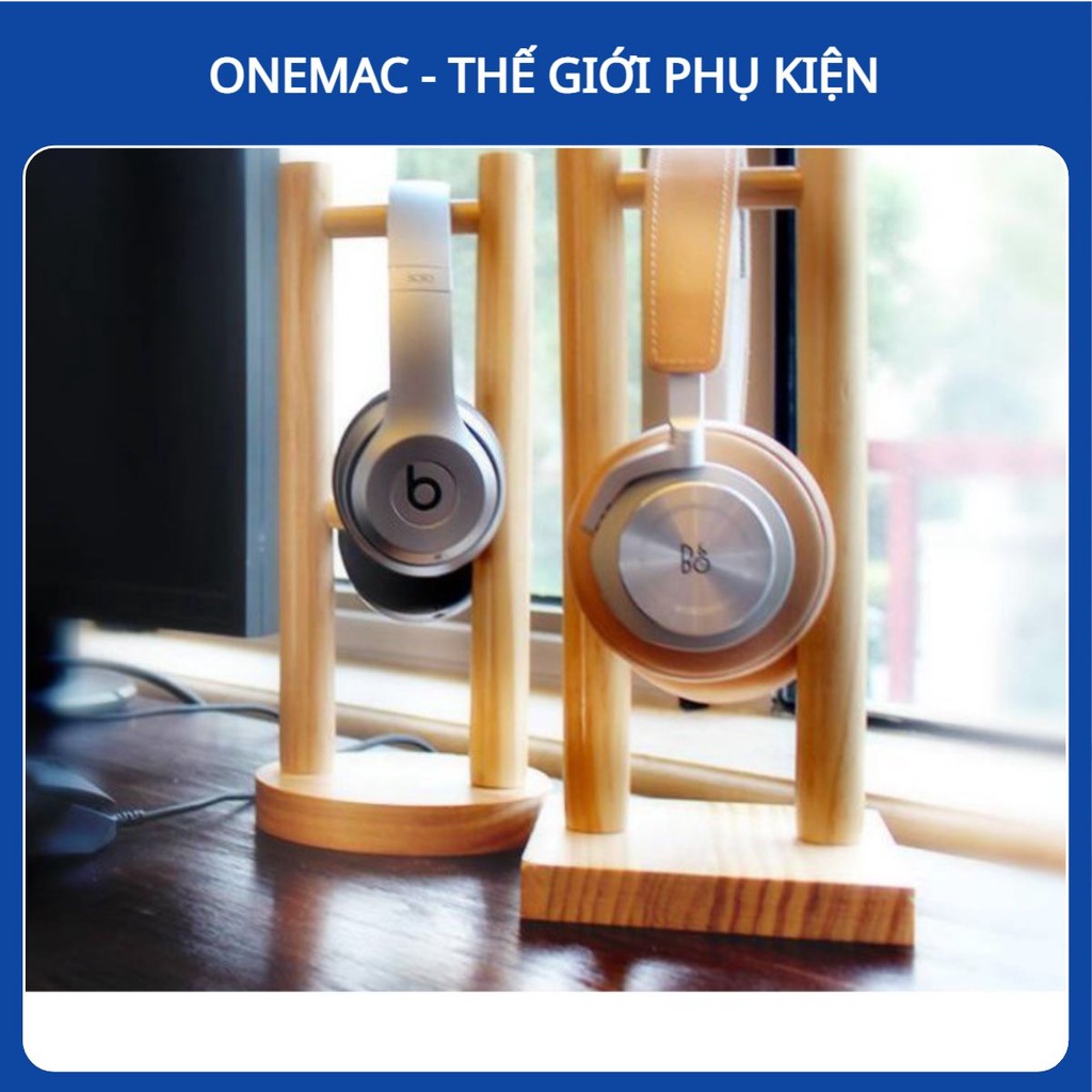 Giá Gỗ Treo Tai Nghe Chụp Tai Gaming RGB HeadPhone Chụp Đầu, Sạc Cáp Bảo Vệ Tai Nghe Tránh Rơi Vỡ An Toàn