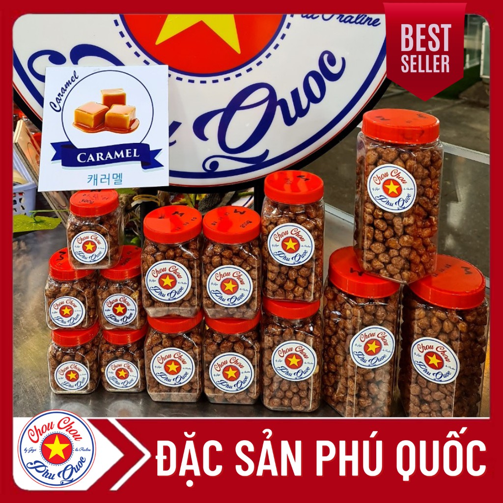 Đâu Phộng Vị Caramel ChouChou Đặc Sản Phú Quốc Mang Đậm Chất Vùng Biển Đảo