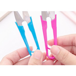 KÉO BẤM CHỈ CÁN NHỰA