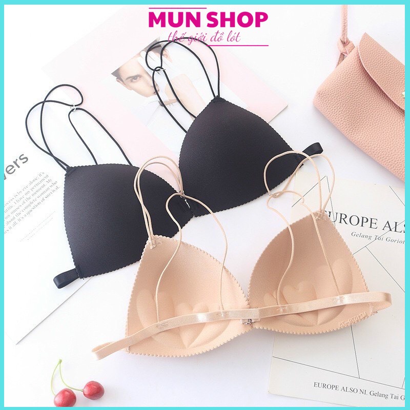 áo lót bra cài trước dây sợi nhỏ 820