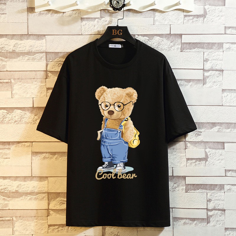 Áo thun tay lỡ Unisex, áo phông nam nữ tay lỡ form rộng Vải Cotton Thấm Hút Mồ Hôi in hình đẹp | BigBuy360 - bigbuy360.vn