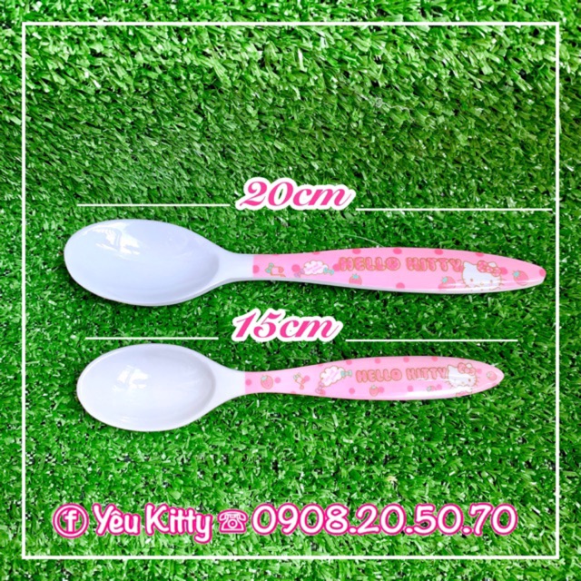 🎀MUỖNG NHỰA MELAMINE HELLO KITTY🎀