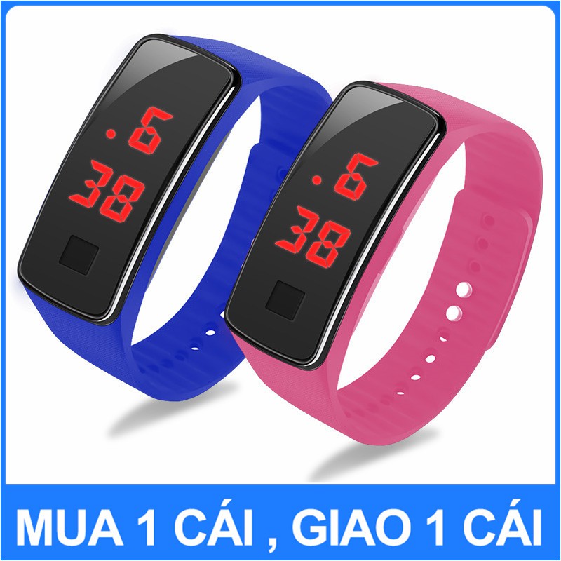 【Mua 1 tặng 1】Đồng hồ điện tử nam nữ kiểu dáng thể thao, đầy đủ chức năng, chống nước tốt