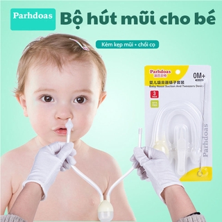 Bộ dụng cụ hút mũi cho bé 3 món