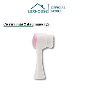 Cọ rửa mặt massage 2 đầu mềm mại