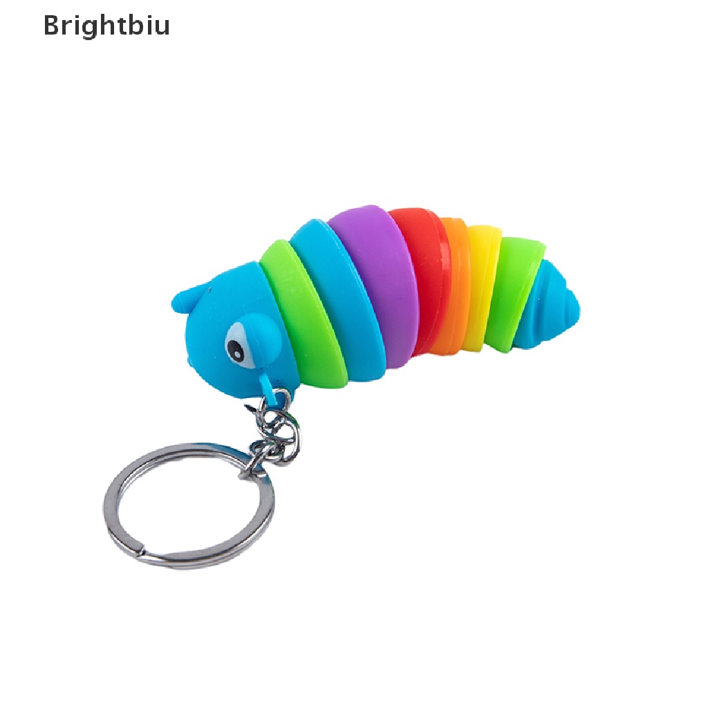 Đồ Chơi Sâu Bướm Mắt To Giải Tỏa Căng Thẳng Có Móc Khóa Cho Văn Phòng