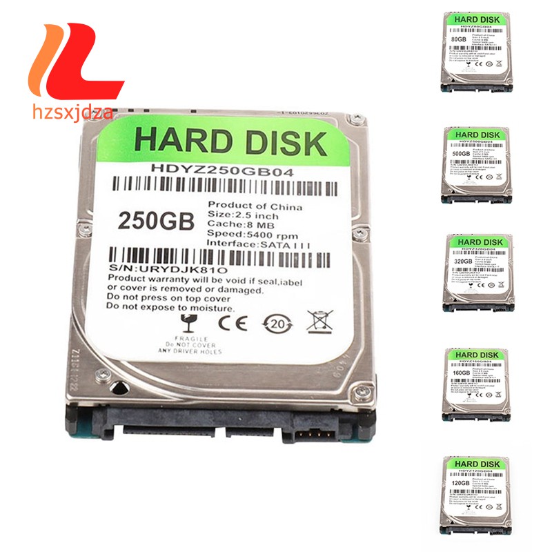 Ổ Cứng 250g Hdd 2.5inch Sata 3.0 5400-7200rpm Cho Laptop Notebook