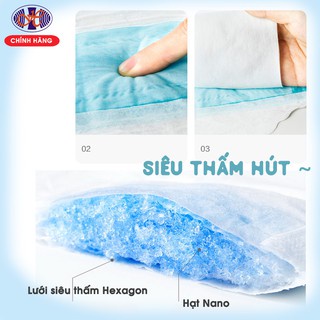 [ COMBO 10 GÓI ] Tã dán người già Thạch Thảo Joy Care siêu thấm kháng khuẩn – Size M/L11