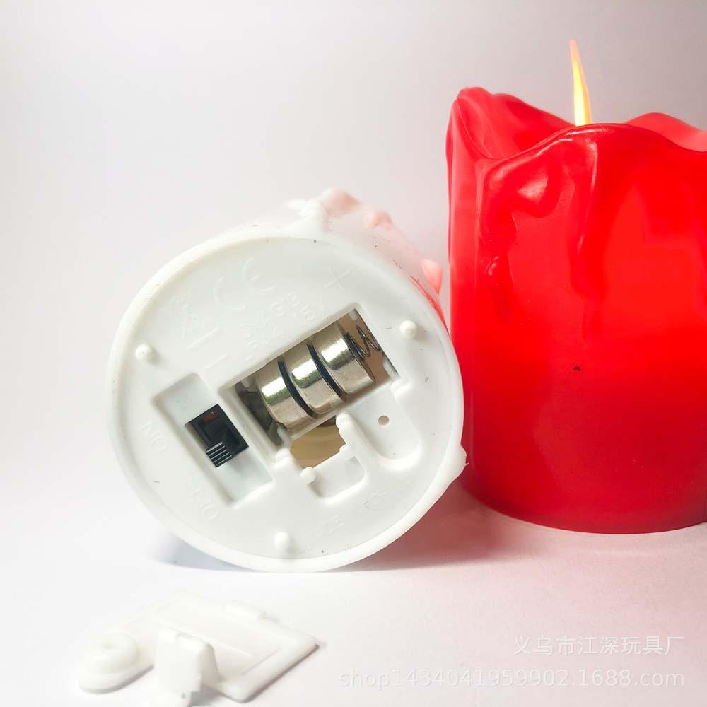 Đèn Led Giả Nến Bằng Nhựa Trang Trí Năm Mới