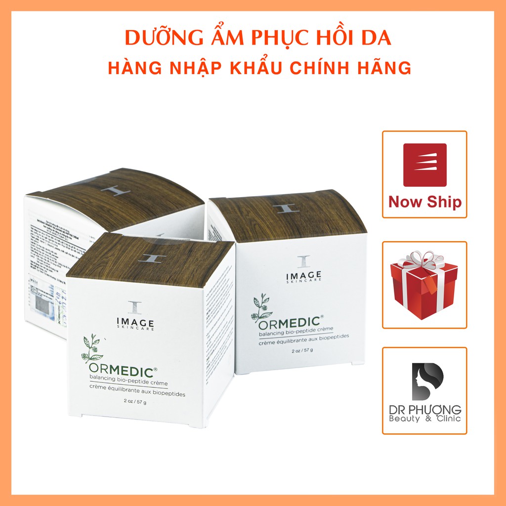 [CHÍNH HÃNG] Kem dưỡng cấp ẩm và nâng cơ da Image Ormedic Balancing Bio-Peptide Crème