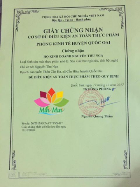 (Mua nhiều có quà) Ngũ Cốc lợi sữa dinh dưỡng Min Min | BigBuy360 - bigbuy360.vn