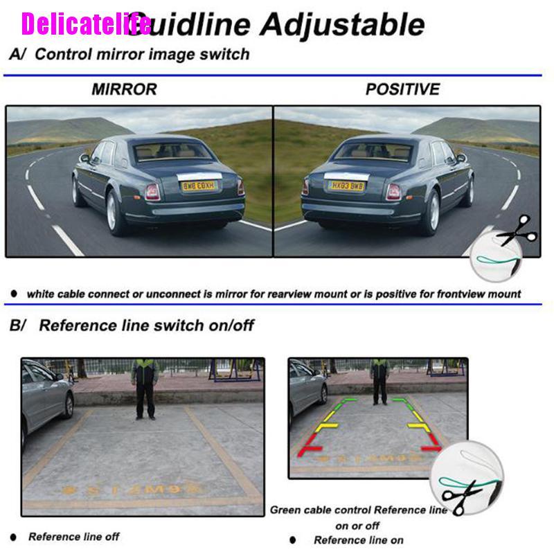 Camera lùi xe mini 170 CMOS màu sắc hỗ trợ tầm nhìn ban đêm | BigBuy360 - bigbuy360.vn