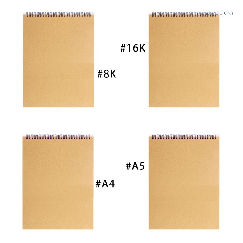 Sổ vẽ phác thảo hình xoắn ốc cho người mới bắt đầu