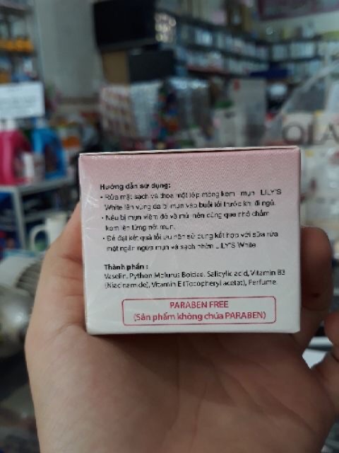 Kem mụn Lily White 16g