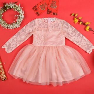 [Sale off] Đầm ren Next bé gái