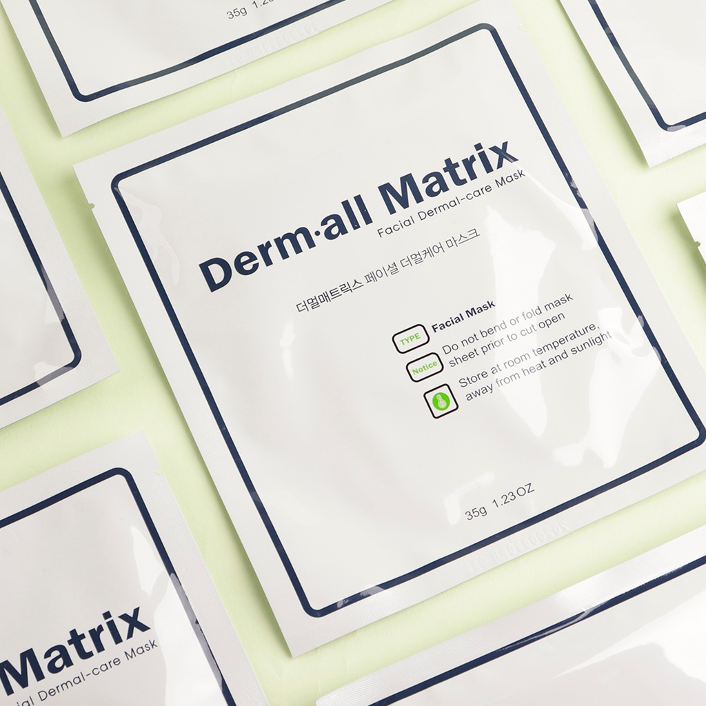 [Mã FMCGMALL -8% đơn 250K] Mặt nạ dưỡng trắng da cao cấp Derm all Matrix 35g | BigBuy360 - bigbuy360.vn