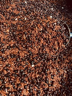 (1kg) trà gạo lứt đậu đen xanh lòng (trà gạo lứt đỗ đen)
