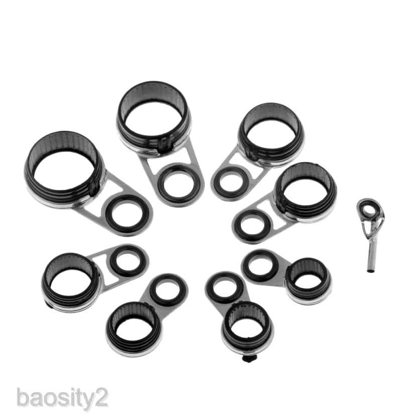 Set 9 Vòng Gắn Cần Câu Cá Nhiều Kích Cỡ