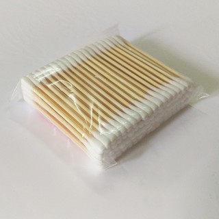 Gói tăm bông gỗ dài 7Cm - 100 Que