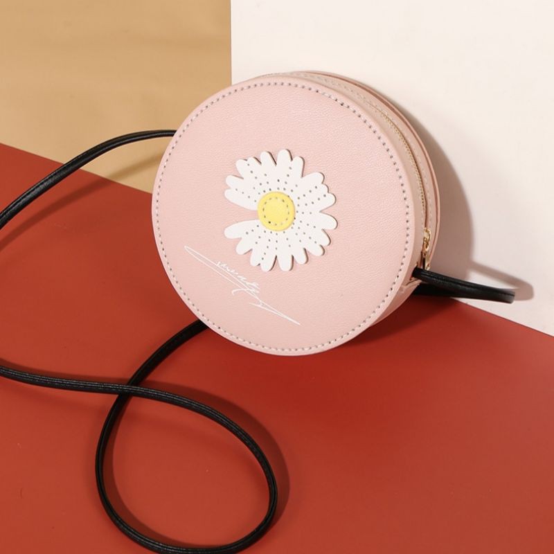 Túi Handmade, Túi Tự Đan Handmade Hoa Cúc