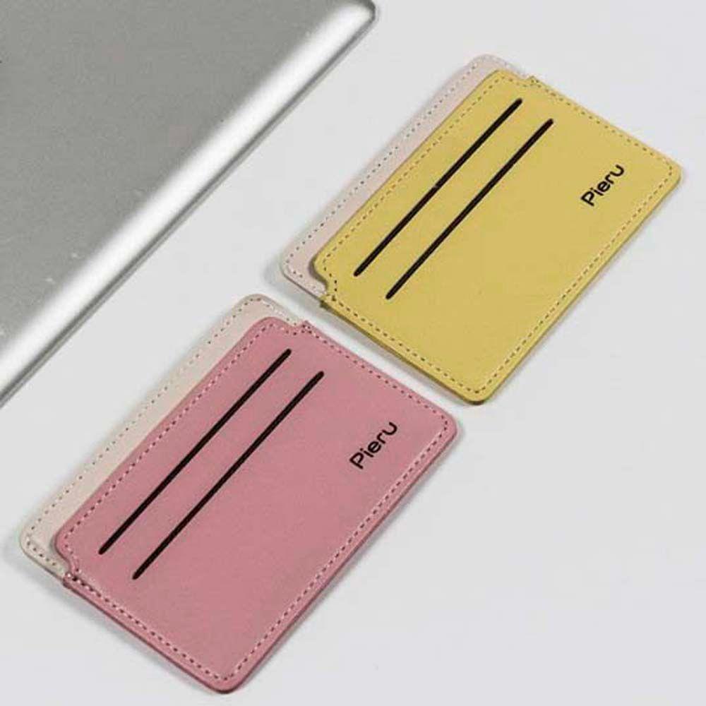 SOMEDAYZL Ví Da PU Có Khóa Kéo Tiện Lợi Dành Cho Nữ