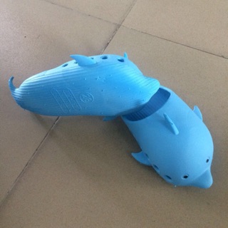 Dép cá heo xanh ( hàng sẵn )
