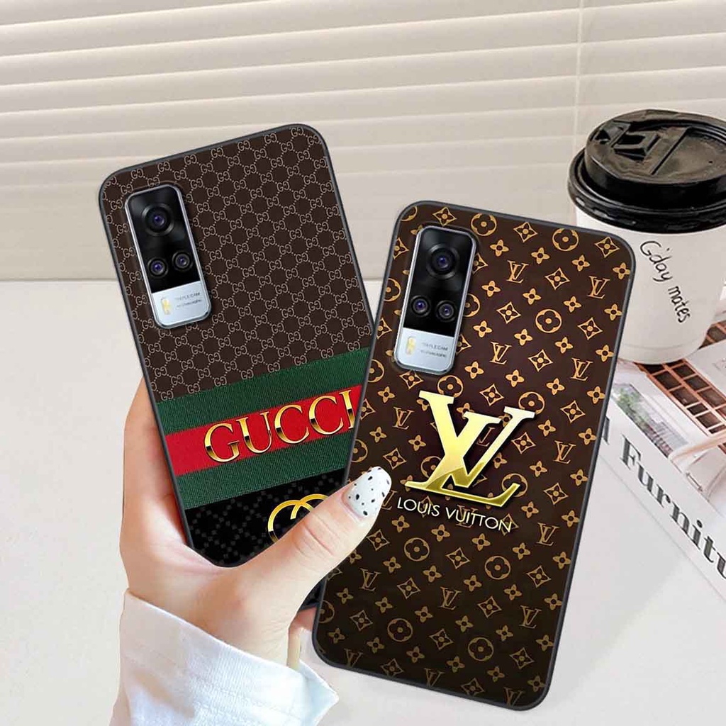 Ốp Vivo Y51 2020 in hình thương hiệu L.V, N.I.K.E cá tính, đẳng cấp