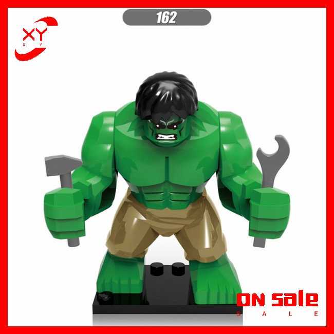 Đồ Chơi Lắp Ráp Mô Hình Nhân Vật Người Khổng Lồ Xanh Hulk