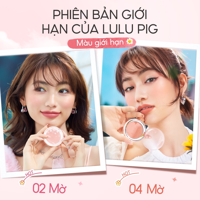Phấn má Carslan màu sắc tùy chọn phong cách ngọt ngào trang điểm xinh xắn 6g