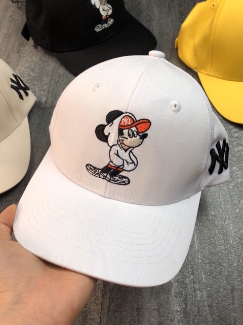 NÓN KẾT KAKI - Mickey - mũ lưỡi trai