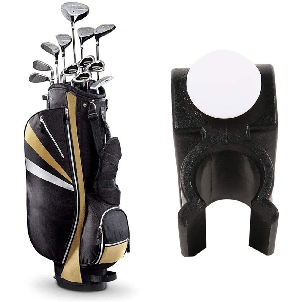 [double]Golf Putter Clip Golf Bag Clip on Putter Clamp Holder Golf Putter Clip Organizer Ball Marker for Golf