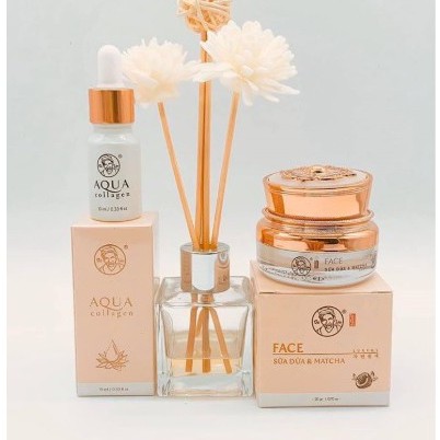 ❀Hola❀ COMBO DƯỠNG FACE LUXURY & AQUA COLLAGEN BA LAO