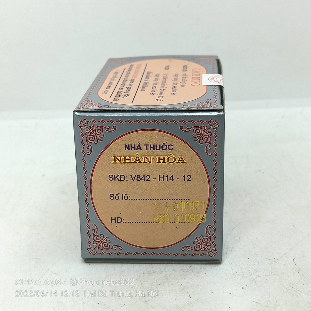 Viem Mũi Xoan.g Nhân Hòa hộp 10 gói
