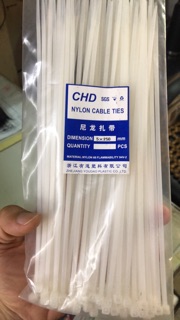 [ FREESHIP 50k ] - 80  sợi dây rút trắng và đen 20CM