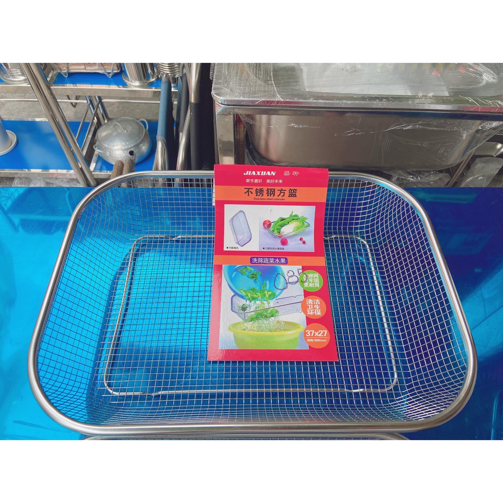 Rổ Inox Có Chân Đa Dụng