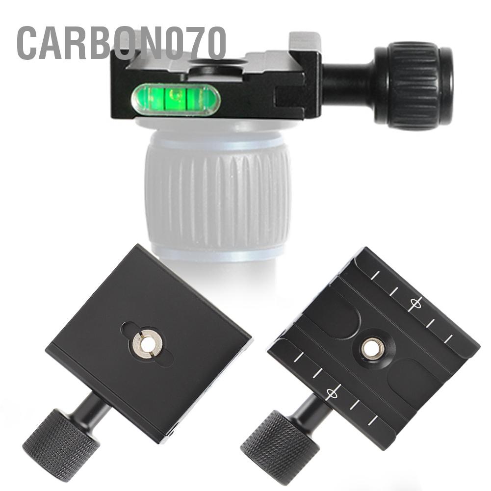 Carbon070 Hợp kim nhôm 50mm Universal Ballhead Kẹp tấm phát hành nhanh Chuyển đổi