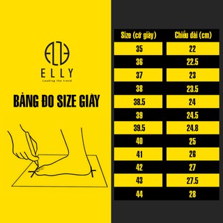 Giày nữ cao cấp ELLY – EGM8