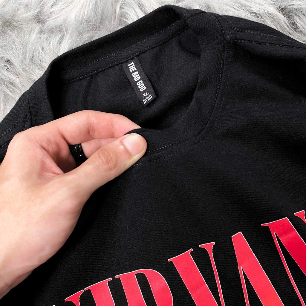 Áo thun in hình Nevermind Kurt Tee cao cấp , áo phông T shirt nam nữ unisex , MSW Town | BigBuy360 - bigbuy360.vn