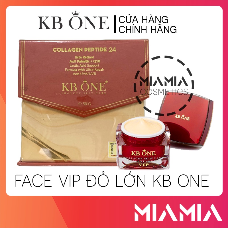 [Mã COSBAUH3 giảm 8% đơn 300K] Kem Face Vip Đỏ KB ONE Chính Hãng Loại Lớn KBOne 50g